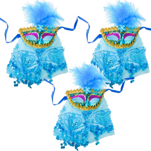 파티쇼 베네치아베 일반가면 3p, 블루