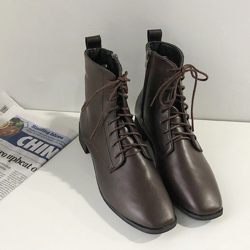 여성 레이스업 워커 3.5cm A925