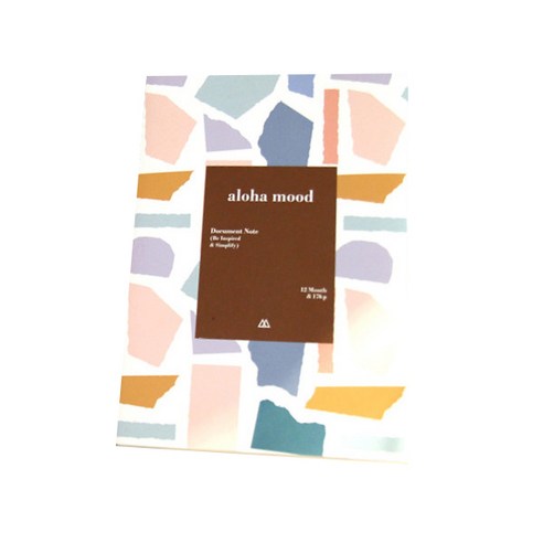 세컨드맨션 알로하 만년형 다이어리, SAND BROWN