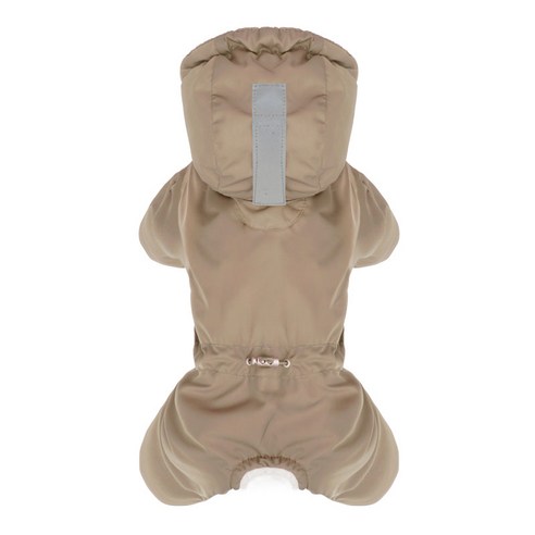 퍼피엔젤 MAGAGIO 스노우 후드 패딩 오버롤 OW452, 15 Beige