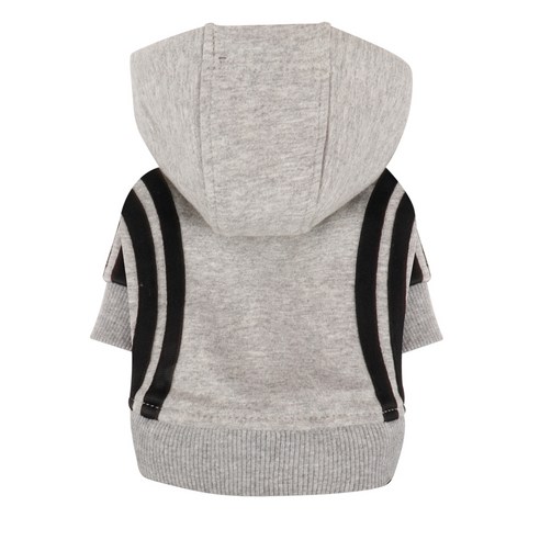 퍼피엔젤 베이직테이프 강아지 후드티셔츠 TS667, 95 Gray, 1개