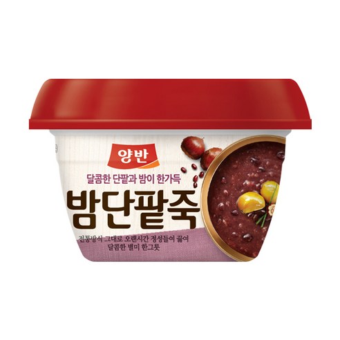 양반 밤단팥죽, 285g, 1개