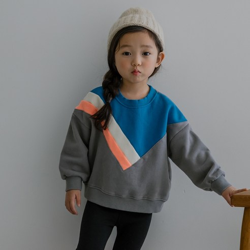 아동용 랑이 맨투맨
