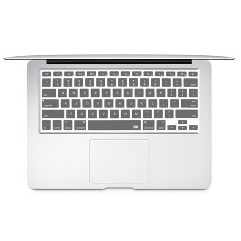 쏘 노트북용 키스킨 터치바 백라이트 맥북프로레티나 13 A1425 A1502, 그레이, 1세트