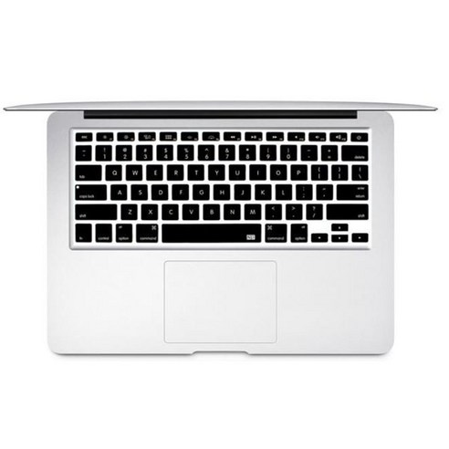 쏘 노트북용 키스킨 터치바 백라이트 맥북프로레티나 13 A1425 A1502, 블랙, 1세트