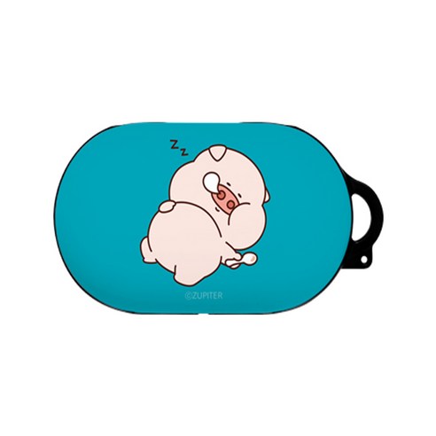 뚠뚠이 나이스 버즈 이어폰 케이스, 쿨쿨