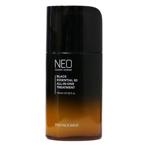 더페이스샵 네오 클래식옴므 블랙 에센셜 80 올인원 트리트먼트, 110ml, 1개