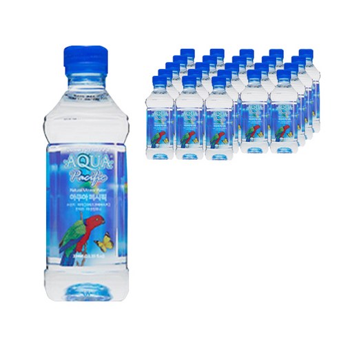 아쿠아퍼시픽 미네랄워터 피지워터, 330ml, 24개