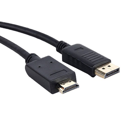 애니포트 DP to HDMI 케이블 1.2Ver, 1개, 3m