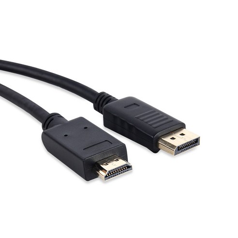 애니포트 DP to HDMI 케이블 1.2Ver 케이블 1m, AP-DPHDMI010