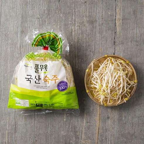 풀무원 GAP 인증 국산 숙주, 270g, 1개