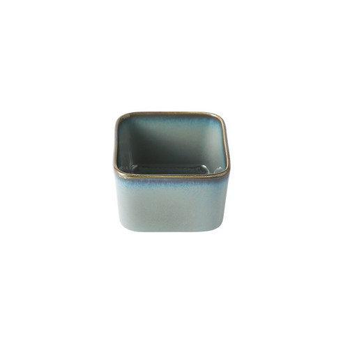 까사무띠 쎄나 사각 접시 5.5cm, 다크그레이, 1개