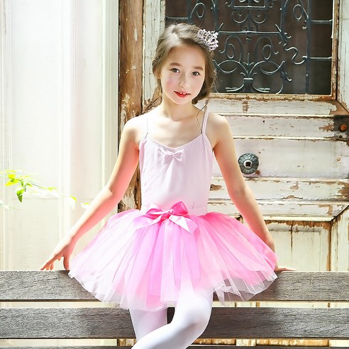 벨라걸스 여아용 레오타드 나시 발레복