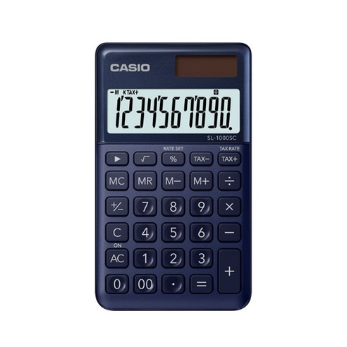 카시오 휴대용타입 계산기 SL-1000SC, NY
