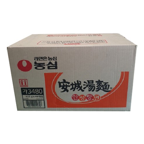 농심 안성탕면 125g, 48개