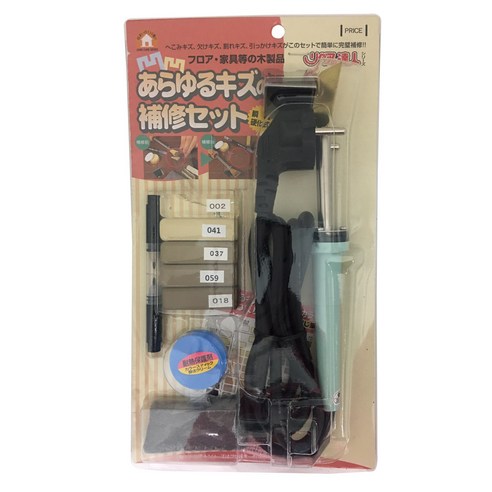 다카모리 DIY 종합 마루 보수용품 세트 KIT06 오크바닐라계열 칼라스틱, 1개