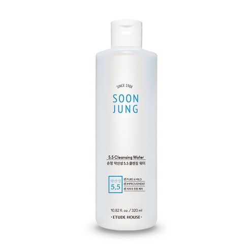 에뛰드하우스 순정 약산성 5.5 클렌징 워터, 320ml, 1개