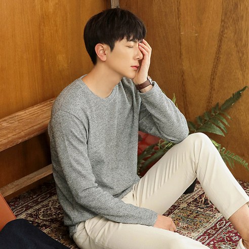 머시따 남성용 실용성 너무좋은 소프트 니트