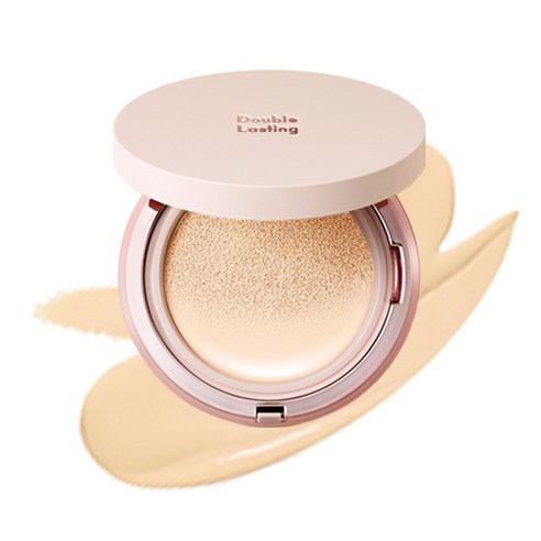 에뛰드하우스 더블래스팅쿠션 글로우 15g, N19 뉴트럴바닐라, 1개