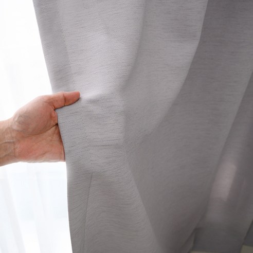 아포아룸 제니스 암막커튼 핀형, 라이트그레이