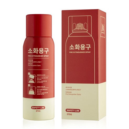 세이프티랩 스프레이형 강화액 차량용 가정용 소화기, 1개