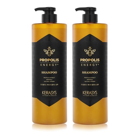 케라시스 프로폴리스 에너지 플러스 샴푸, 1000ml, 2개