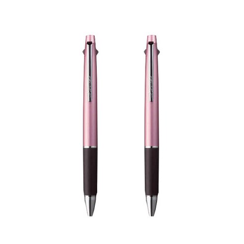 제트스트림 3색 볼펜 SXE3-800-05 0.5mm, 라이트핑크, 2개
