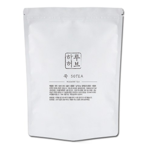 하루허브 쑥차 대용량, 1g, 50개입, 1개