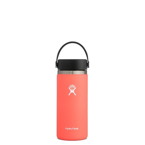 하이드로플라스크 와이드마우스 보온보냉병 V2, 히비스커스, 473ml