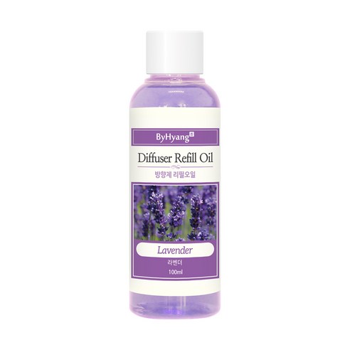 바이향 디퓨저 리필 오일, 라벤더, 100ml