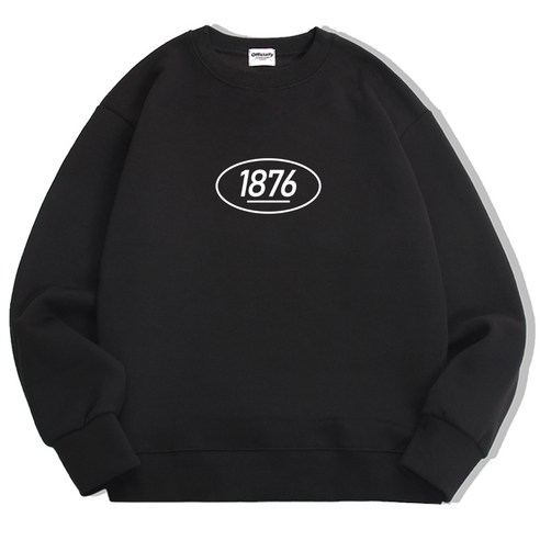 오티디 남녀공용 오버핏 쮸리 1876 맨투맨