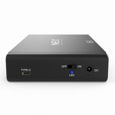 안전한 데이터 저장과 휴대성을 위한 넥스트 USB 3.1 Type C 외장하드케이스