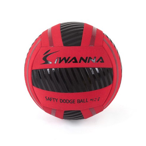 아이워너 네오프렌 피구공, 레드, 1개
