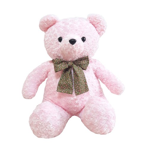 아트코리아 플로리타 베어 봉제인형, 80cm, 핑크