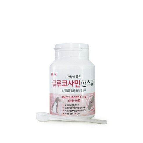 38.5 강아지 고양이 관절영양제 글루코사민한스푼, 뼈/관절강화, 60g, 1개