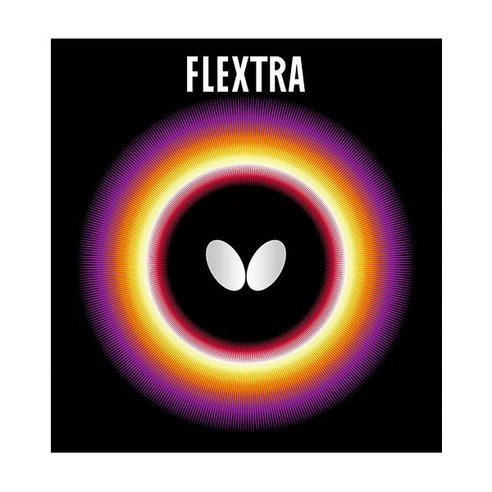 버터플라이 플렉스트라 탁구 러버, 적색