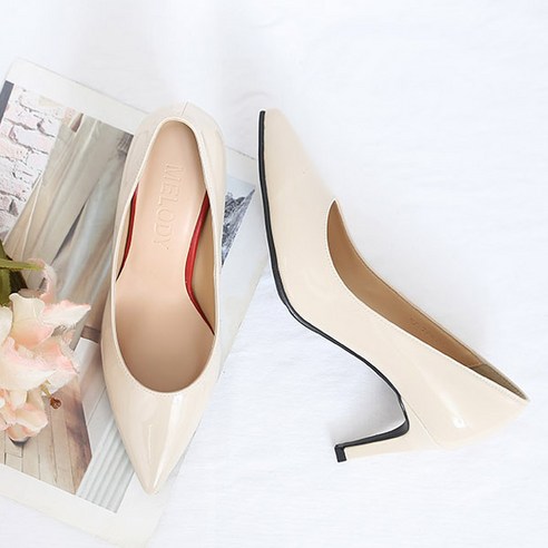 기본민자 하이힐 7cm J7001