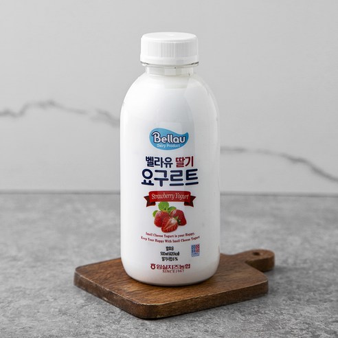 벨라유 딸기 요구르트, 500ml, 1개입, 1개