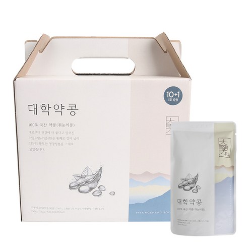 대학약콩 두유, 11개, 190ml