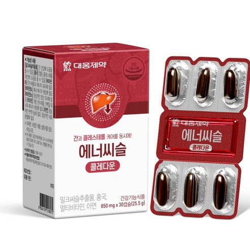 대웅제약 에너씨슬 콜레다운, 30개입, 1개