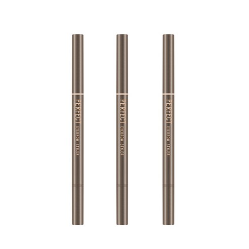 미샤 퍼펙트 아이브로우 스타일러 오토 0.35g, 라이트브라운, 3개