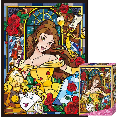 디즈니프린세스 미녀와 야수 프린세스 벨 직소퍼즐 TP05-024, 500피스, 혼합색상