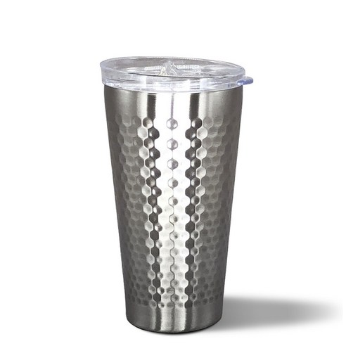 HOMART 벌집 이중 진공텀블러, 실버, 350ml