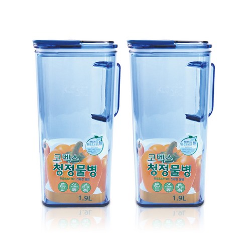 코멕스 청정물병 2p, Blue, 1.9L