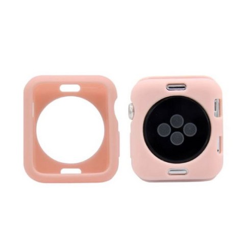 오펜트 애플워치 3/2/1 호환 마카롱 무광보호 케이스 42mm, 화이트, 1개