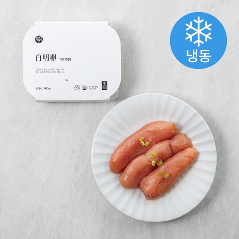 덕화 백명란 (냉동), 100g, 1개