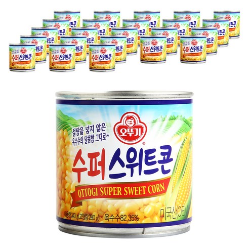 오뚜기 수퍼 스위트콘 통조림, 340g, 24개