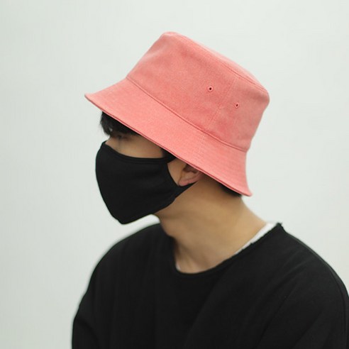 아이엠캡 파스텔 코튼 버킷햇