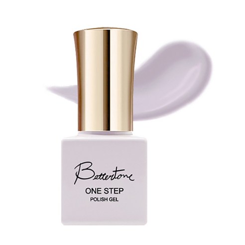 아이빛 베러톤 원스텝 네일 컬러 젤 6ml, BTO-39 화이트퍼플, 1개