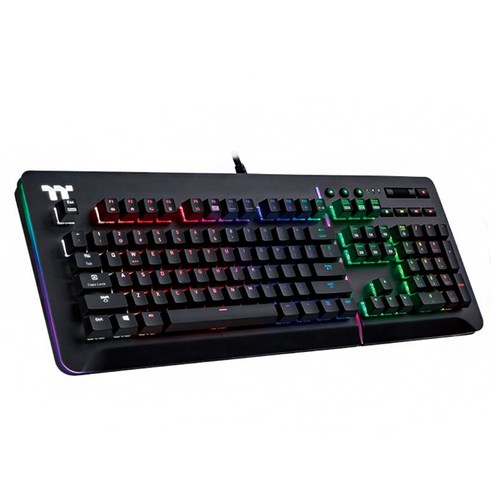 써멀테이크 LEVEL 20 RGB 게이밍 유선키보드, KB-LVT, 티타늄, 일반형